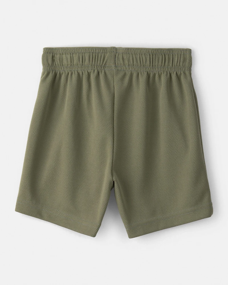 Toddler Boy Active Mesh Shorts