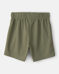 Toddler Boy Active Mesh Shorts