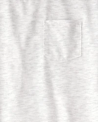 Boys Monster Truck Loose Fit 2-Piece Pajama Set - Grey/Green