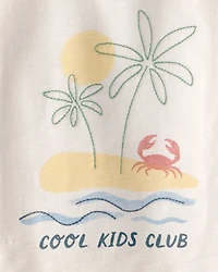 Toddler Organic Cotton 'Cool Kids Club' Tee
