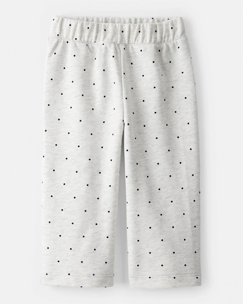 Baby Girl Snuggle Pullover & Pant Set - Grey