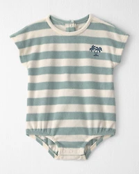Baby Terry Bubble Made with Organic Cotton in Stripes