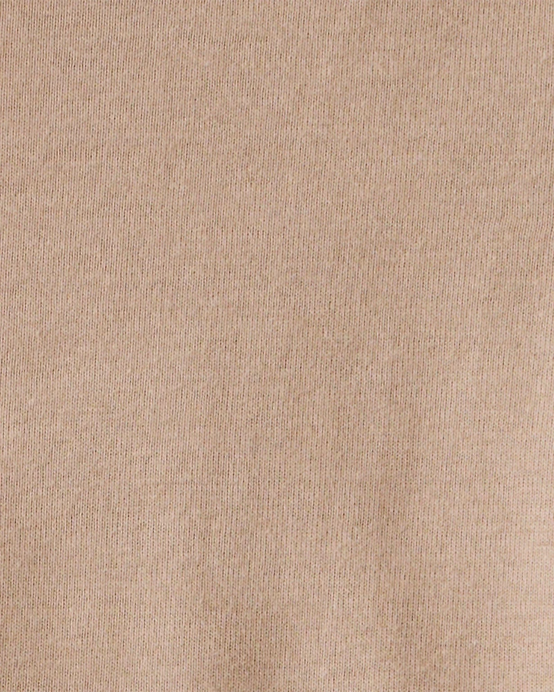 Baby Boy 3-Piece 'Feeling Salty' Pretzel Jacket Outfit Set - Grey/Brown