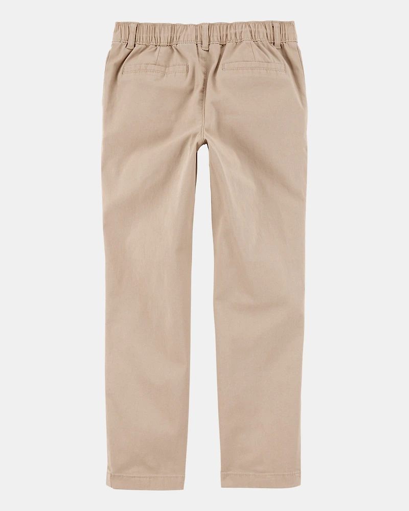 Kid 2-Pack Stretch Chino Uniform Pants - Khaki