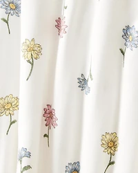 Toddler Girl Floral Print PurelySoft 2-Piece Pajamas - Ivory