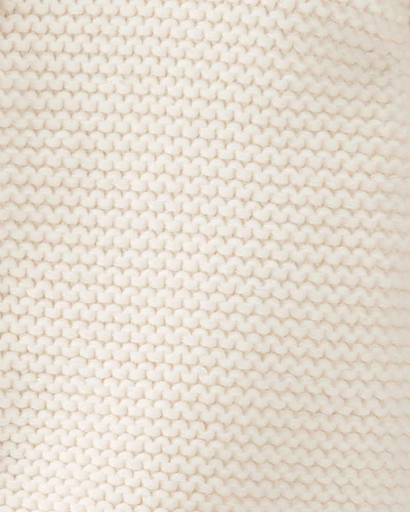 Baby Organic Signature Stitch Cardigan