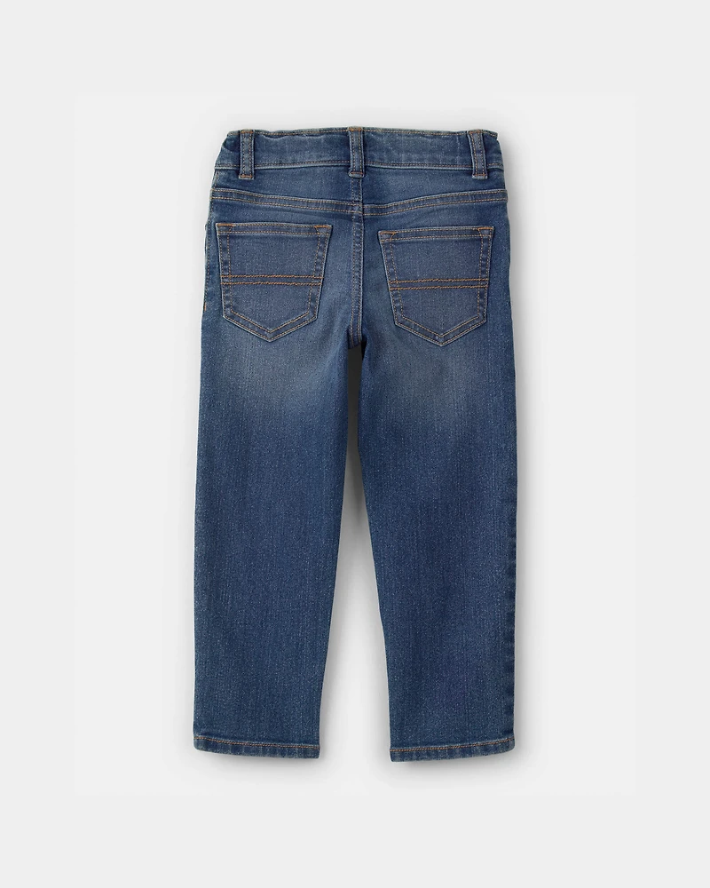 Toddler Dark Wash Straight-Leg Jeans