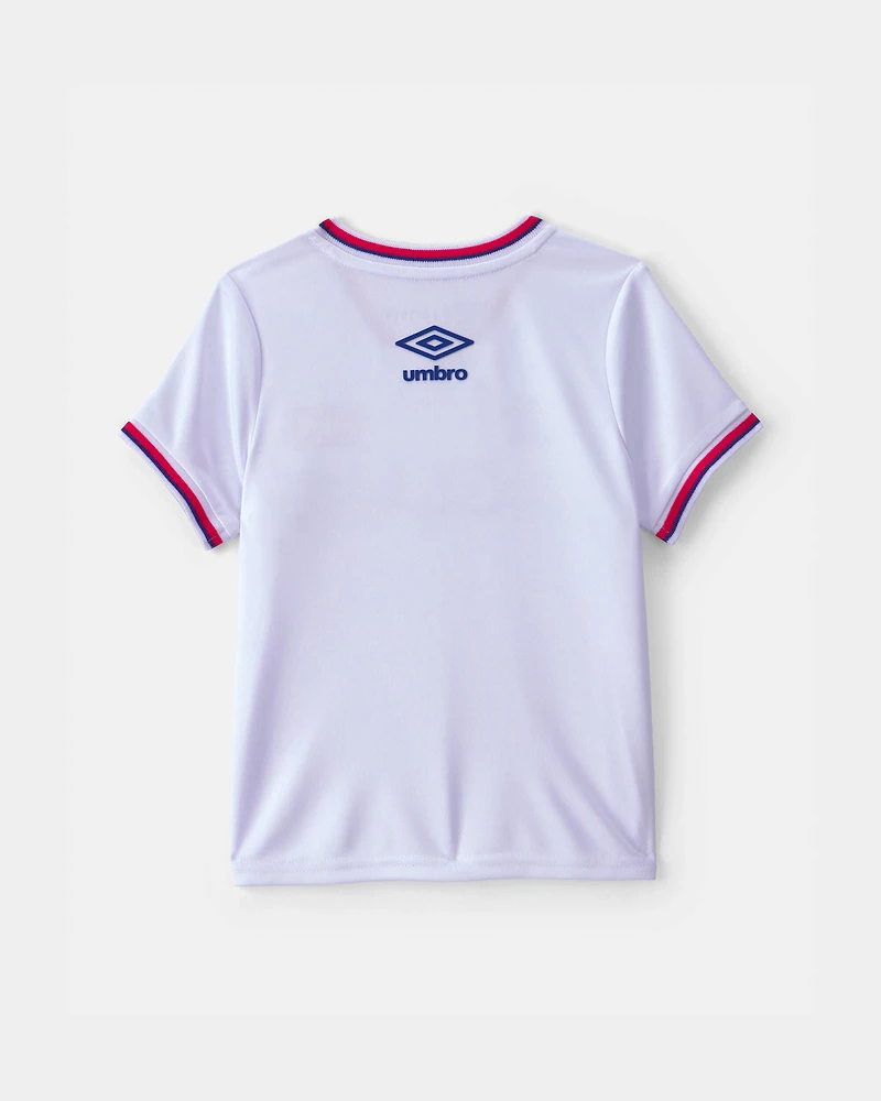 Toddler 2-Piece Umbro England Soccer Jersey & Short Set - Red/Blue/White