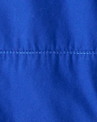 Toddler Boy Lined Joggers - Blue