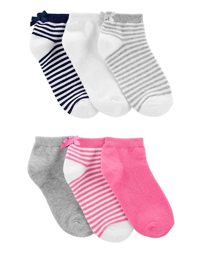 Kid 6-Pack No-Show Socks