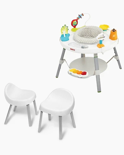 Explore & More Baby's View 3-Stage Activity Center & Toddler Chairs