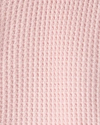 Baby Girl Sherpa Waffle Knit Hooded Jacket Made with Organic Cotton