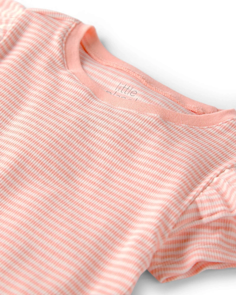 Toddler Girl 3-Pack Organic Cotton Tees