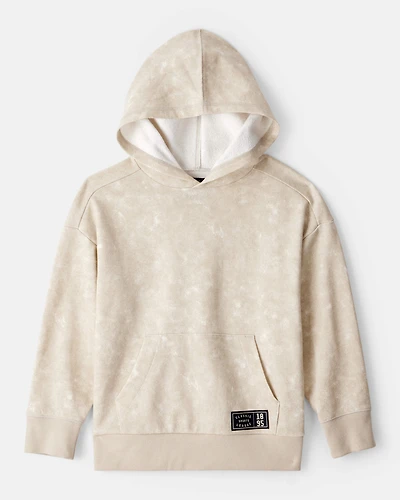 Boys French Terry Acid Wash Hoodie