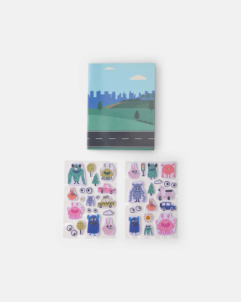 Baby Monster Sticker Book