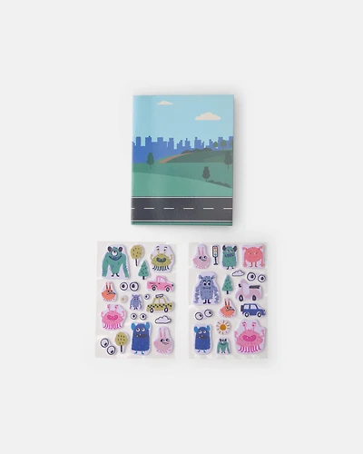Baby Monster Sticker Book