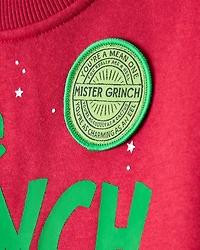 Toddler Christmas Dr. Seuss™ The Grinch Pullover Sweatshirt - Red