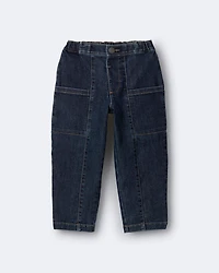 Toddler Pocket Pant in Denim - Blue
