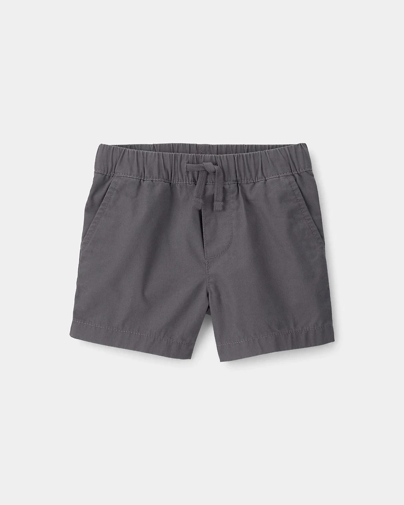 Baby Boy 4-Pack Canvas Shorts