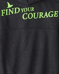 Girls Wicked Elphaba Sparkle Hoodie - Black