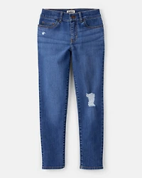 Girls Denim Skinny Jeans - Blue