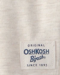 Baby Boy Short-Sleeve Henley T-Shirt - Cream