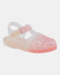 Toddler Girl Casual Jelly Fisherman Sandals - Pink