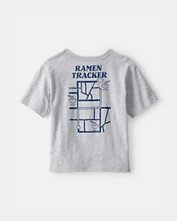 Boys Ramen Graphic Tee - Grey