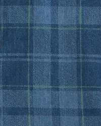 Toddler Boy Plaid Denim Button-Down Shirt - Dark Wash