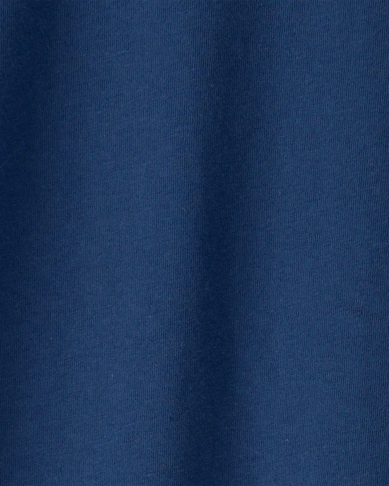 Kid Solid T-Shirt - Blue