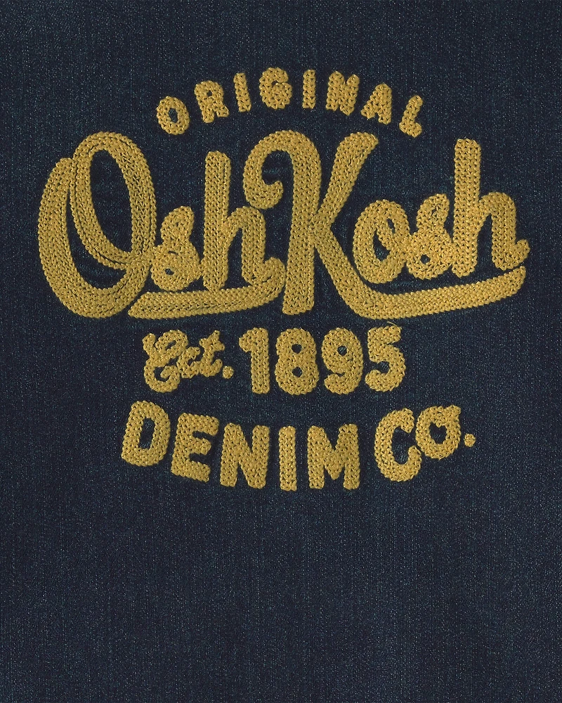 Boys Original OshKosh Denim Co' Denim Jacket - Dark Wash