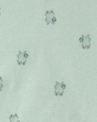 Baby 3-Piece Frog Bodysuit & Pant Set - Green/Grey