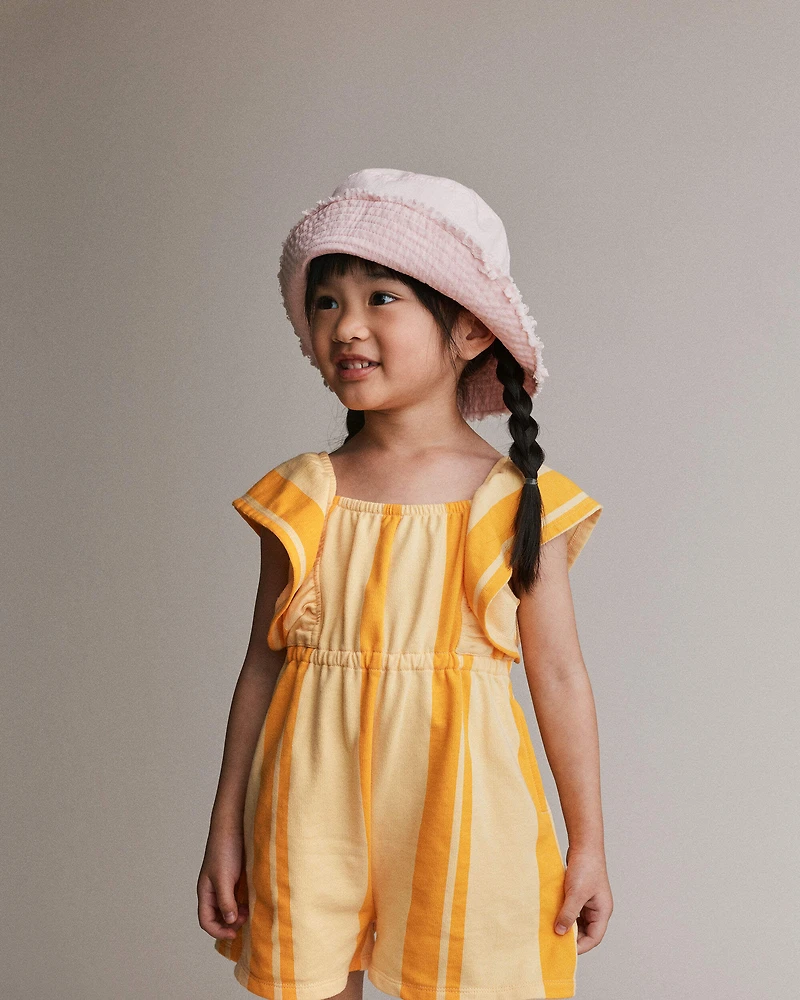 Toddler Girl Bucket Hat - Light Pink