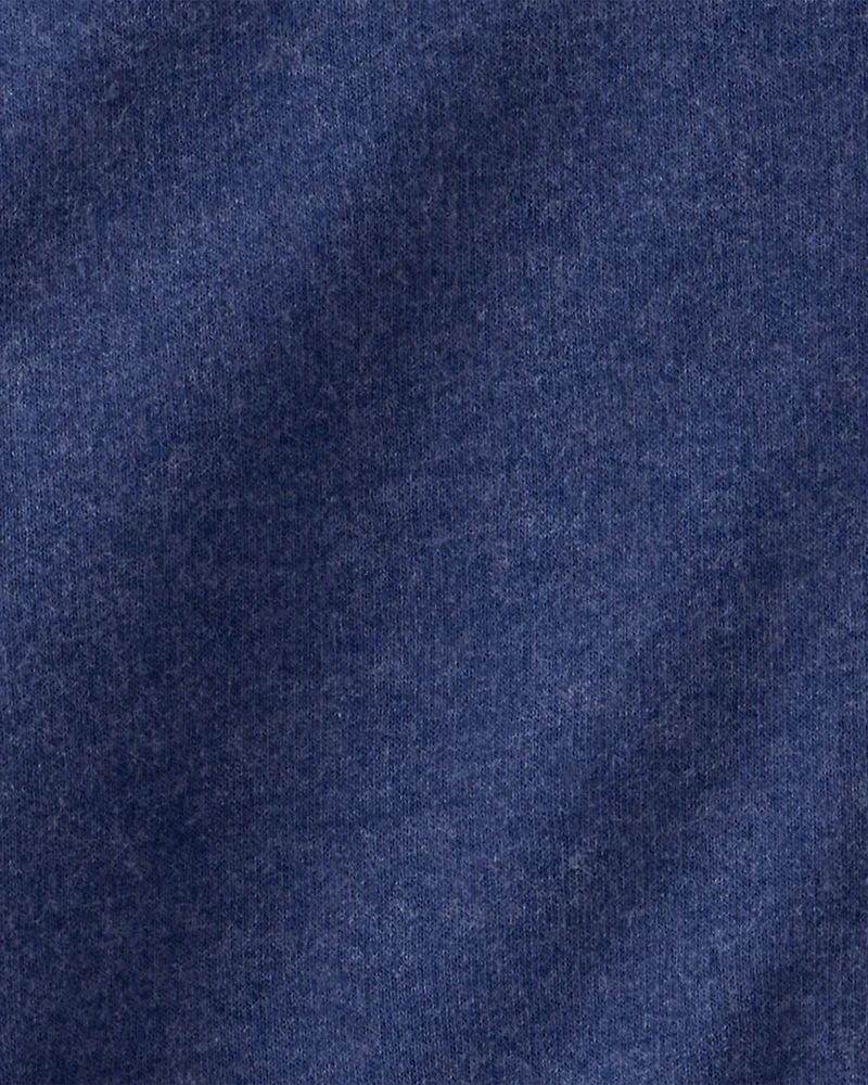 Boys DayDream Fleece Zip-Up Hoodie - Navy