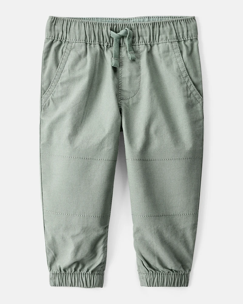 Baby Boy  Cotton Everyday Pull-On Jogger - Green