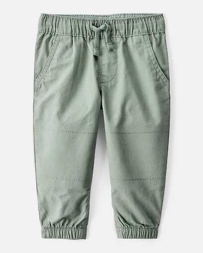 Baby Boy  Cotton Everyday Pull-On Jogger - Green