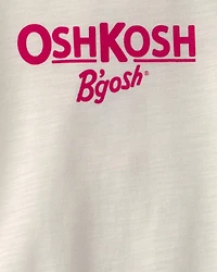 Baby OshKosh Logo Graphic Bodysuit - Ivory