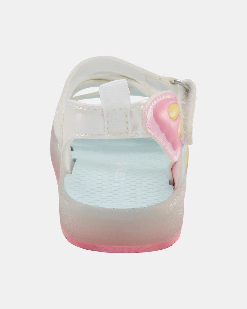 Toddler Butterfly Light-Up Sandal