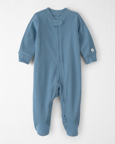Baby Organic Cotton Rib Sleep & Play Pajama
