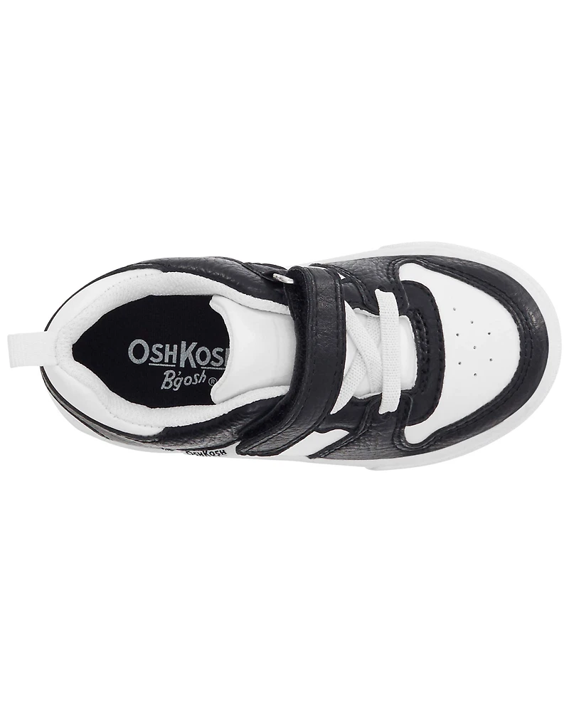 Toddler Boy Easy-On Casual Sneakers - Black/White