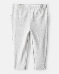 Baby 2-Pack Floral Pull-On Pants - Grey/Blue