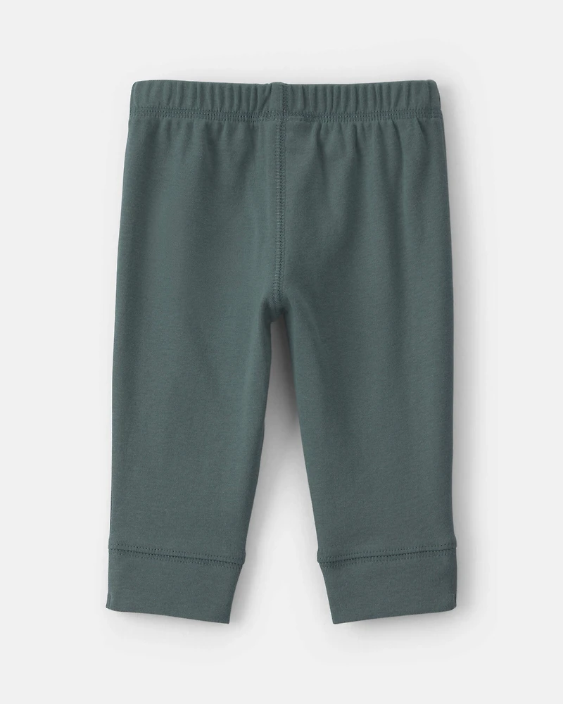 Baby Boy 4-Pack Pull-On Pants - Blue/Green