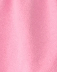 Toddler Girl French Terry Athletic Shorts - Pink