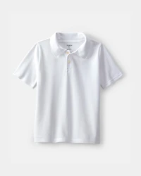 Boys -Pack Uniform Piqué Polo Shirts