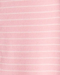 Baby Girl PurelySoft Long-Sleeve Jumpsuit - Pink