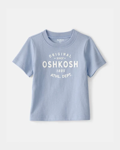 Baby OshKosh Logo Short-Sleeve Graphic Tee - Blue