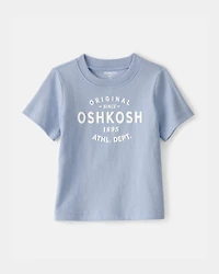 Baby OshKosh Logo Short-Sleeve Graphic Tee - Blue