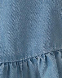 Toddler Girl Chambray Tank Top