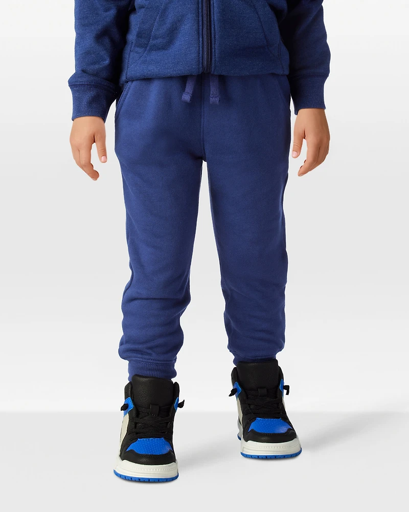 Toddler Boy DayDream Fleece Cotton Jogger - Navy