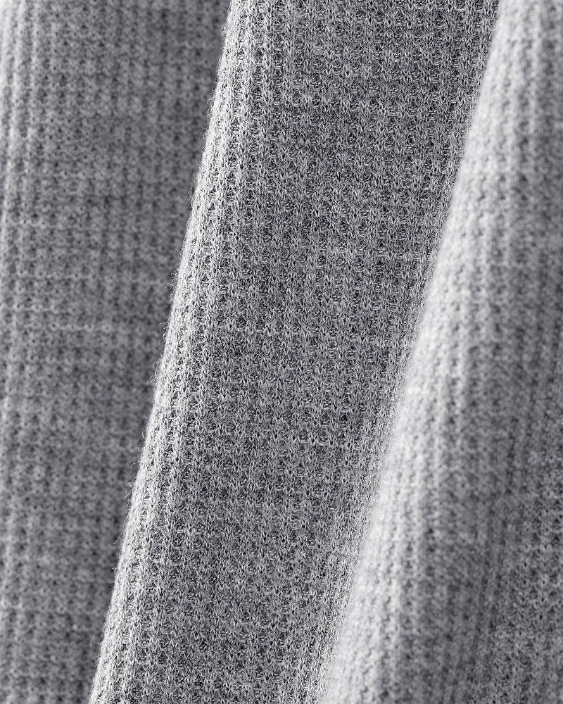 Toddler Boy PurelySoft Long-Sleeve 2-Piece Pajamas - Grey